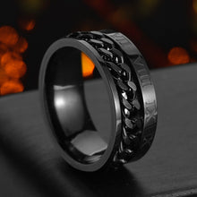 Load image into Gallery viewer, Stainless Steel Rotatable Men Ring High Quality