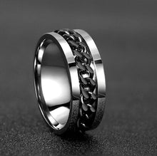 Load image into Gallery viewer, Stainless Steel Rotatable Men Ring High Quality