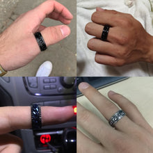 Load image into Gallery viewer, Stainless Steel Rotatable Men Ring High Quality
