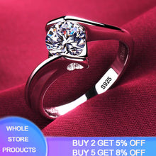 Load image into Gallery viewer, White Gold Color Rings for Women