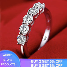 Load image into Gallery viewer, White Gold Color Rings for Women