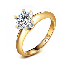 Load image into Gallery viewer, White Gold Color Ring