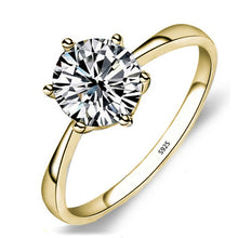 Load image into Gallery viewer, White Gold Color Ring