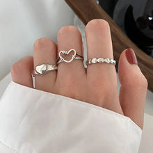 Load image into Gallery viewer, Butterfly Pearl Rings Set for Women
