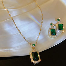 Load image into Gallery viewer, 4PCS Sets Necklace Earrings Ring Jewelry
