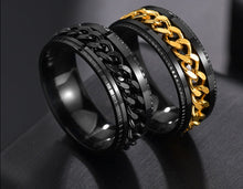 Load image into Gallery viewer, Stainless Steel Rotatable Men Ring High Quality
