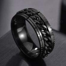 Load image into Gallery viewer, Stainless Steel Rotatable Men Ring High Quality
