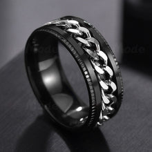 Load image into Gallery viewer, Stainless Steel Rotatable Men Ring High Quality
