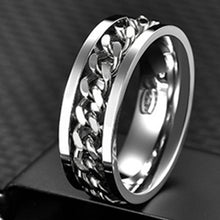 Load image into Gallery viewer, Stainless Steel Rotatable Men Ring High Quality
