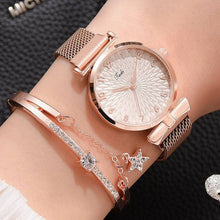Load image into Gallery viewer, Kenze Luxury Women’s Quartz Magnetic Bracelet Watch
