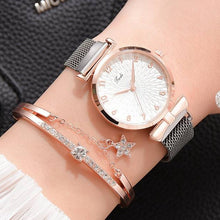 Load image into Gallery viewer, Kenze Luxury Women’s Quartz Magnetic Bracelet Watch
