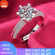 Load image into Gallery viewer, White Gold Color Rings for Women
