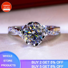 Load image into Gallery viewer, White Gold Color Rings for Women
