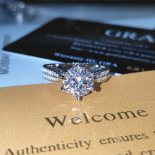 Load image into Gallery viewer, White Gold Color Ring
