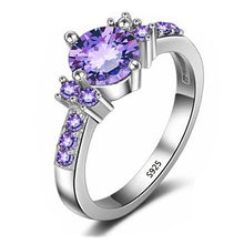 Load image into Gallery viewer, White Gold Color Ring
